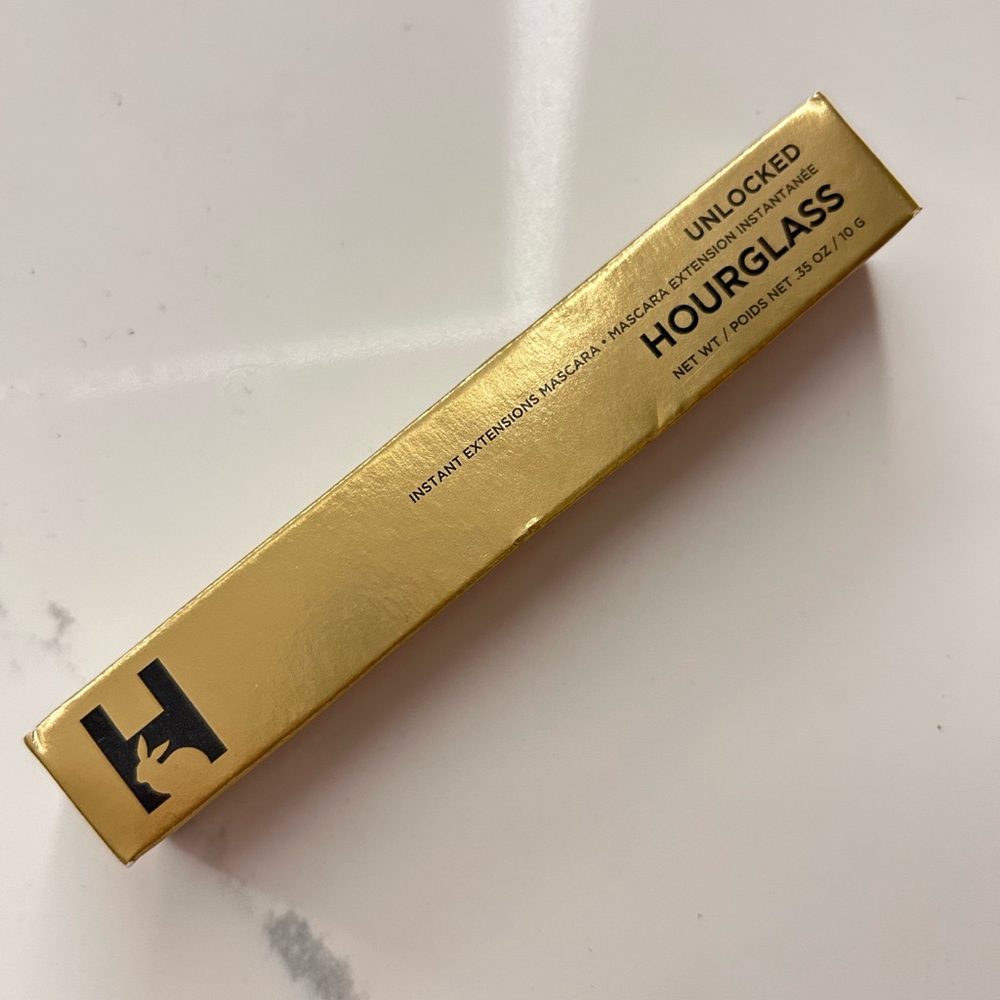 Hourglass Ultra Black Mascara with Gold Packaging